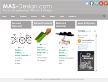 Tablet Screenshot of mas-design.com